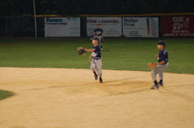 Trooper Shortstop Calling for Ball