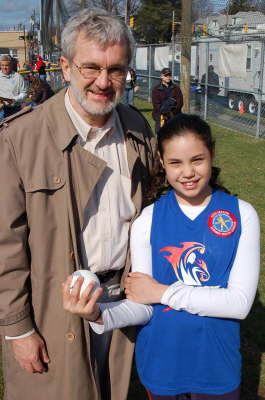 Softball Opening Pitch