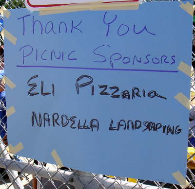 Thank You Picnic Sponsors